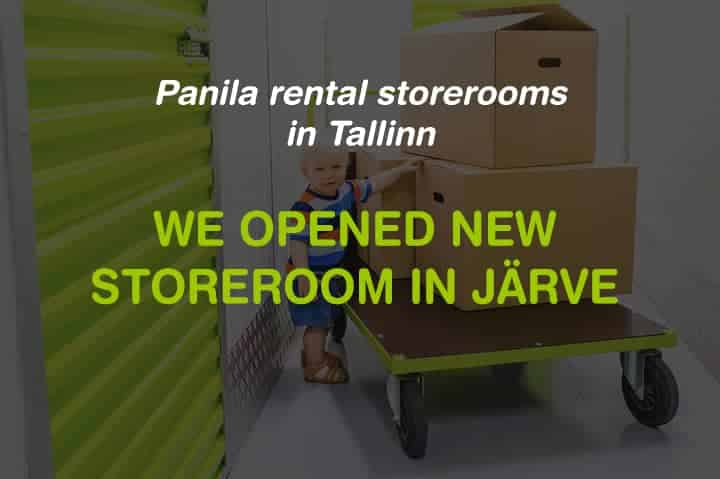 Panila rental storerooms in Tallinn